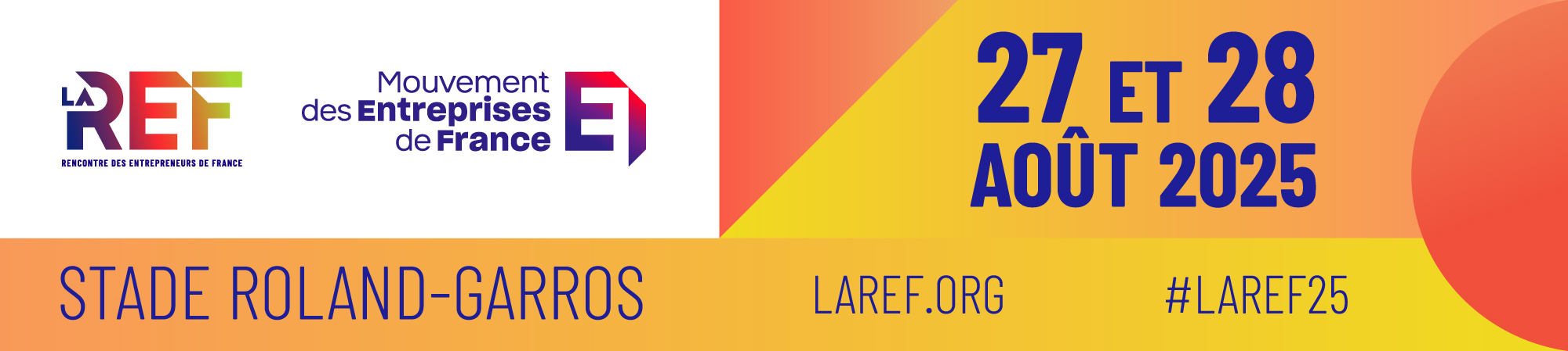 La Rencontre des Entrepreneurs de France 2025